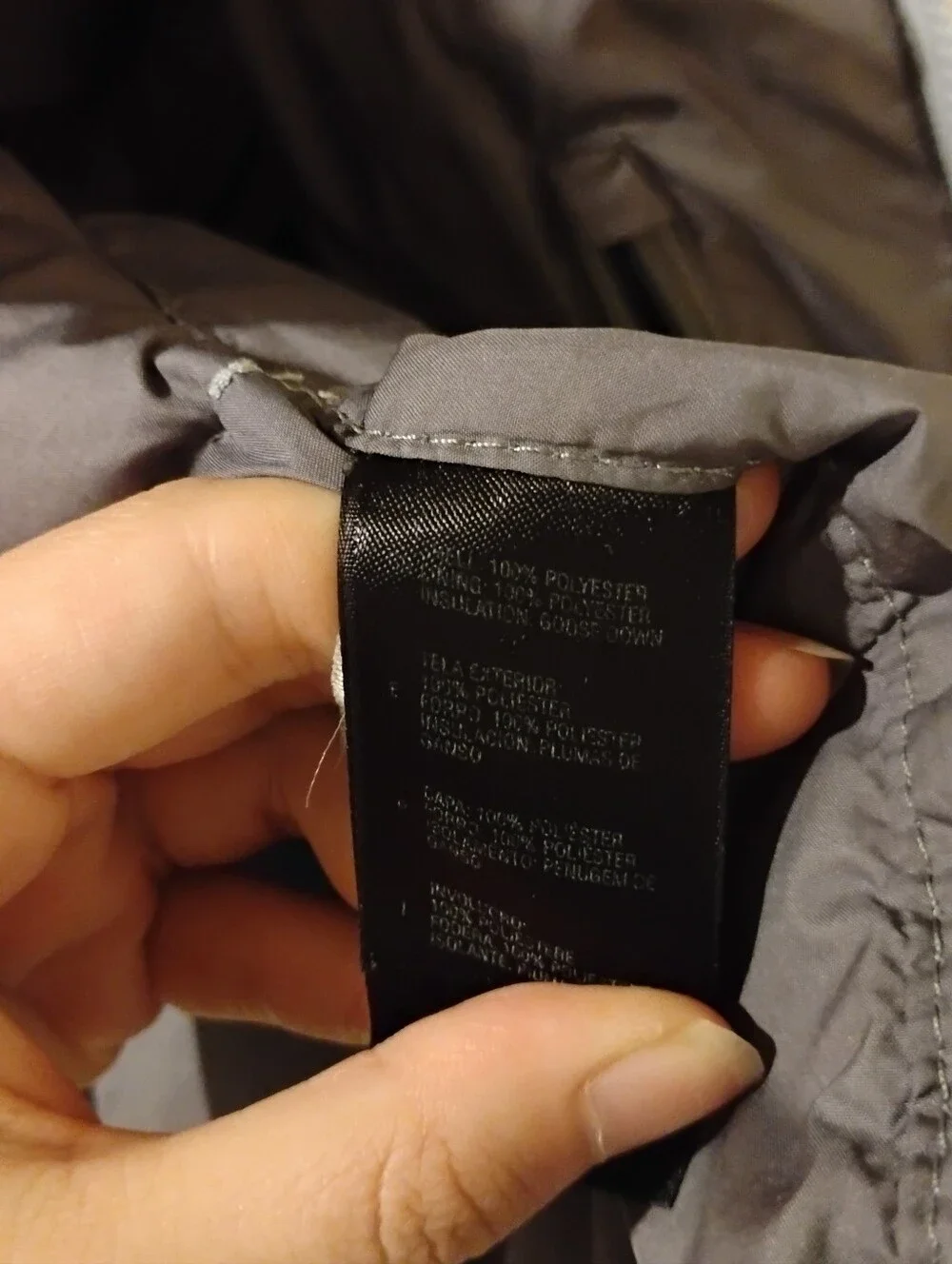 The North Face gently used
